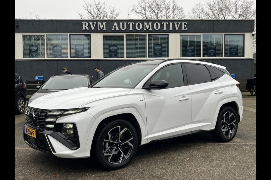 Hyundai Tucson 1.6 T-GDI HEV N Line Sky ORIG. NL AUTO 09-2025 NIEUWPRIJS: 54.095,- EURO. | SUPER COMPLEET| PANO | ELEK. STOEL| ELEK. ACHTERKLEP| 360 CAMERA | ENZ...|