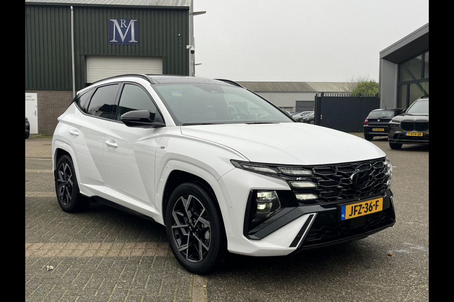 Hyundai Tucson 1.6 T-GDI HEV N Line Sky ORIG. NL AUTO 09-2025 NIEUWPRIJS: 54.095,- EURO. | SUPER COMPLEET| PANO | ELEK. STOEL| ELEK. ACHTERKLEP| 360 CAMERA | ENZ...|