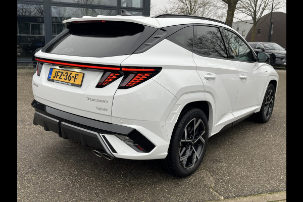 Hyundai Tucson 1.6 T-GDI HEV N Line Sky ORIG. NL AUTO 09-2025 NIEUWPRIJS: 54.095,- EURO. | SUPER COMPLEET| PANO | ELEK. STOEL| ELEK. ACHTERKLEP| 360 CAMERA | ENZ...|