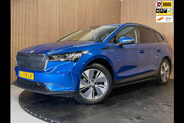 Škoda ENYAQ iV 60|1/2 LEDER|STOELVERW.|CAMERA|APPLE CARPLAY|ANDROID AUTO|NAVIGATIE|CLIMATE, CRUISE CONTROL|NL|NAP|1e EIG|INCL BTW|