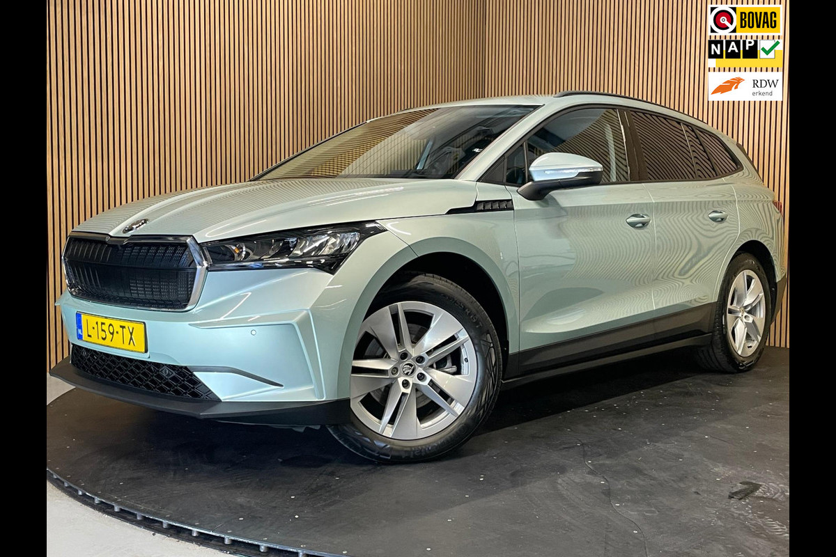 Škoda ENYAQ iV 60|92% SOH|ANDROID AUTO/APPLE CARPLAY|ACHTERUITRIJCAMERA|STOEL+STUURVERW.|NAVI|NL-AUTO|NAP|INCL.BTW|1e EIG.|