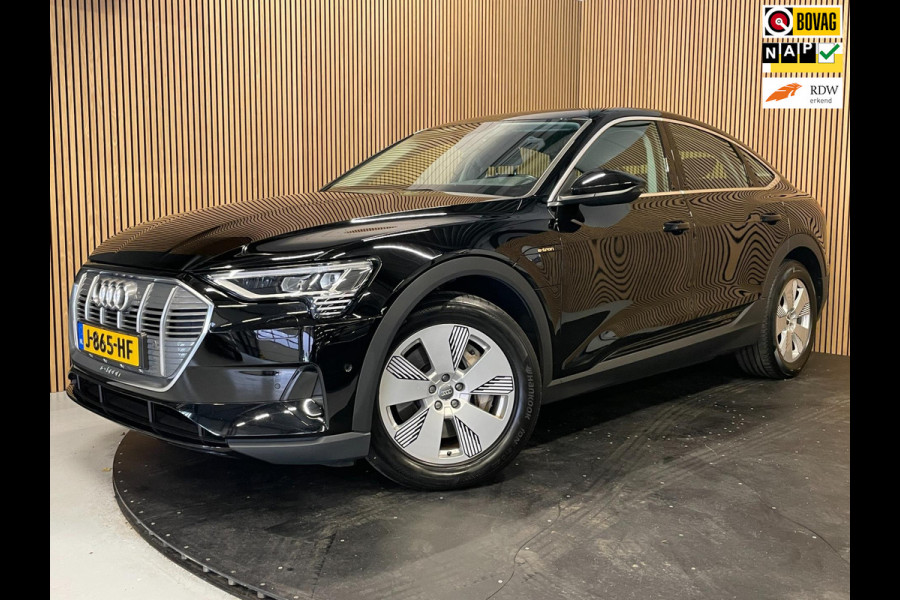 Audi e-tron Sportback 50 Quattro Edition 71 kWh|313PK|VIRTUAL|NAVI|ELEK. KLEP|CLIMATE, CRUISE CONTROL|NL-AUTO|1e EIG.|INCL. BTW|