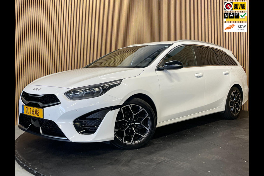 Kia Ceed Sportswagon 1.5 T-GDi GT-Line|160PK|AFN. TREKHAAK|1/2 LEDER|ACC|STOEL-,STUURVERW|CARPLAY|CAMERA|CRUISE|INCL.BTW|1e EIG.|