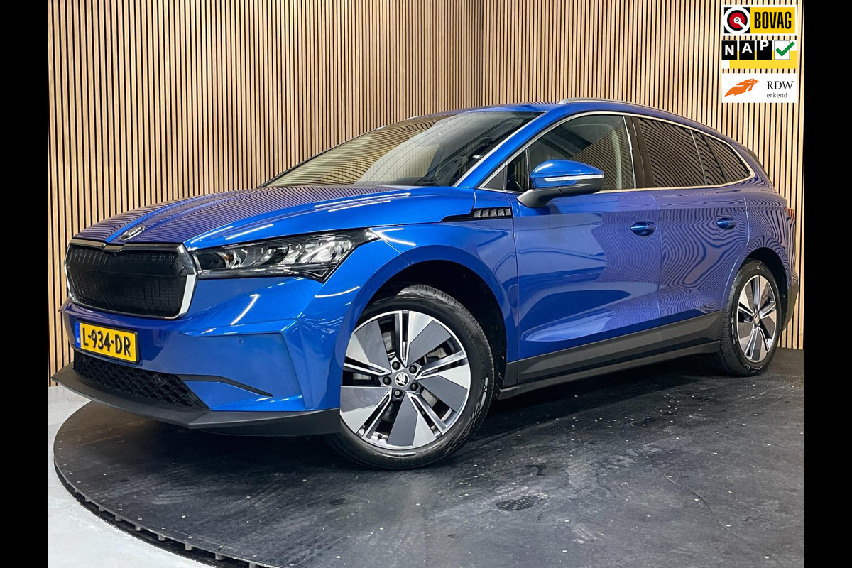 Škoda ENYAQ iV 80|92% SOH|GROTE ACCU|VOLLEDER|CARPLAY|CAMERA|NAVI|STUURVERWARMING|NL-AUTO|NAP|1e EIG|INCL.BTW|