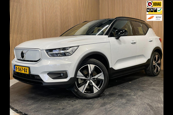 Volvo XC40 Recharge P8 AWD R-Design|90%SOH|TREKHAAK|1/2 LEDER|STOEL+STUURVERWARMING|ACC|CARPLAY|CLIMA+CRUISE|NL|NAP|IN.BTW|1e EIG|