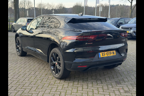 Jaguar I-PACE EV400 HSE 90 kWh / Panoramadak / Camera / Luchtvering / Keyless / 20'' / Meridian / Leder / Navigatie / Stoelverwarming / Stuurverwarming / DAB / Dodehoek / ACC