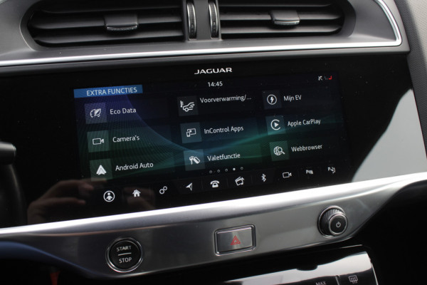 Jaguar I-PACE EV400 HSE 90 kWh / Panoramadak / Camera / Luchtvering / Keyless / 20'' / Meridian / Leder / Navigatie / Stoelverwarming / Stuurverwarming / DAB / Dodehoek / ACC