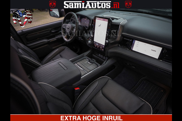 Dodge Ram COBRA EDITION | 1500 Limited Night High Output 540HP 706Nm | Massage + Full Option | De Meest Luxe en Volle Pick-Up in zijn Klas Comfortabele Dubbele Cabine met Royale 5 Zitplaatsen | BPM vrij | Nu Leverbaar uit Voorraad | Voorraad Nr 2292 - 5178 | Cobra package is meerprijs |