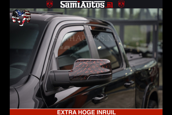 Dodge Ram COBRA EDITION | 1500 Limited Night High Output 540HP 706Nm | Massage + Full Option | De Meest Luxe en Volle Pick-Up in zijn Klas Comfortabele Dubbele Cabine met Royale 5 Zitplaatsen | BPM vrij | Nu Leverbaar uit Voorraad | Voorraad Nr 2292 - 5178 | Cobra package is meerprijs |