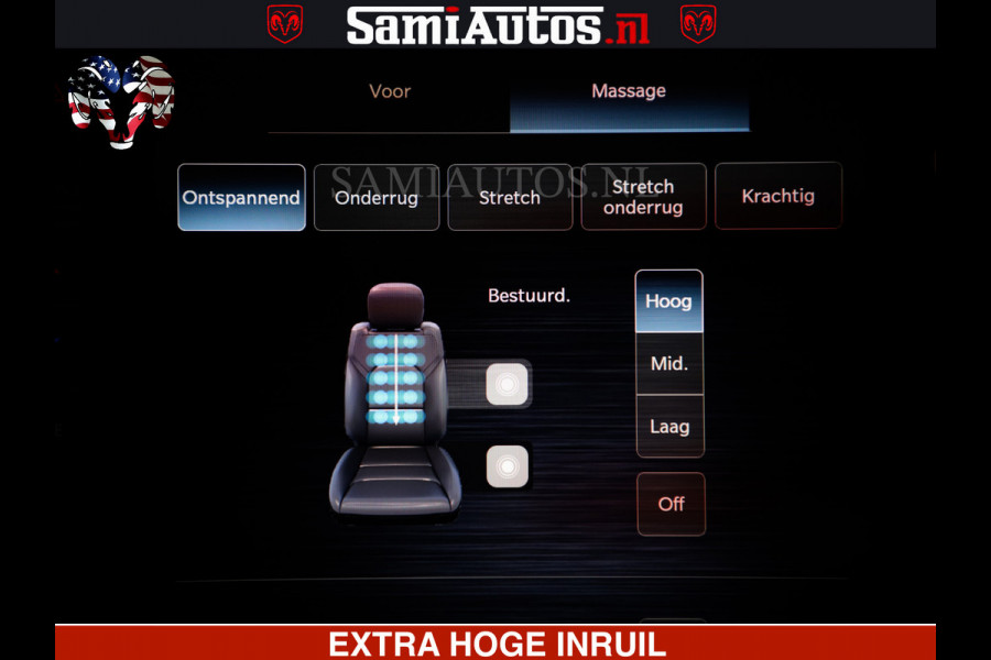 Dodge Ram COBRA EDITION | 1500 Limited Night High Output 540HP 706Nm | Massage + Full Option | De Meest Luxe en Volle Pick-Up in zijn Klas Comfortabele Dubbele Cabine met Royale 5 Zitplaatsen | BPM vrij | Nu Leverbaar uit Voorraad | Voorraad Nr 2292 - 5178 | Cobra package is meerprijs |