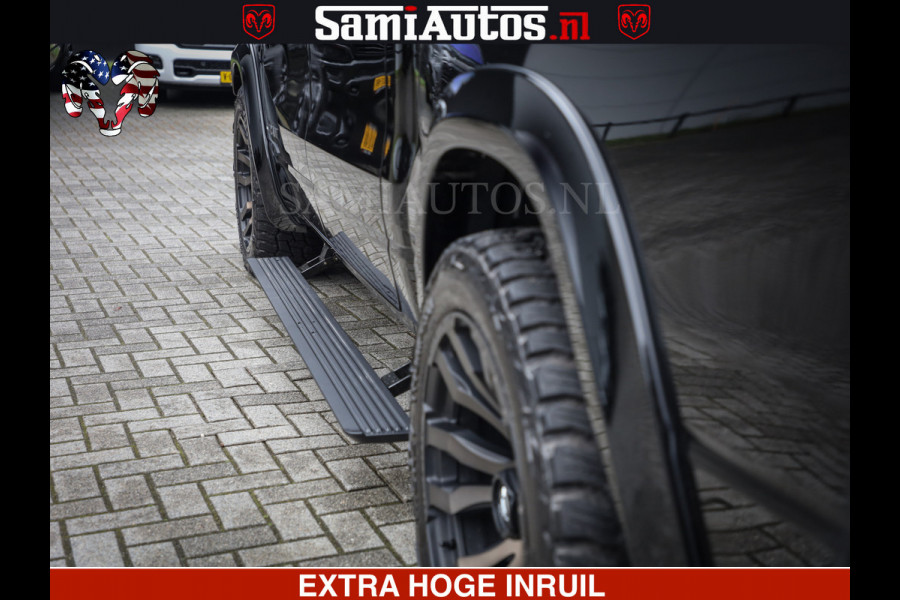 Dodge Ram COBRA EDITION | 1500 Limited Night High Output 540HP 706Nm | Massage + Full Option | De Meest Luxe en Volle Pick-Up in zijn Klas Comfortabele Dubbele Cabine met Royale 5 Zitplaatsen | BPM vrij | Nu Leverbaar uit Voorraad | Voorraad Nr 2292 - 5178 | Cobra package is meerprijs |