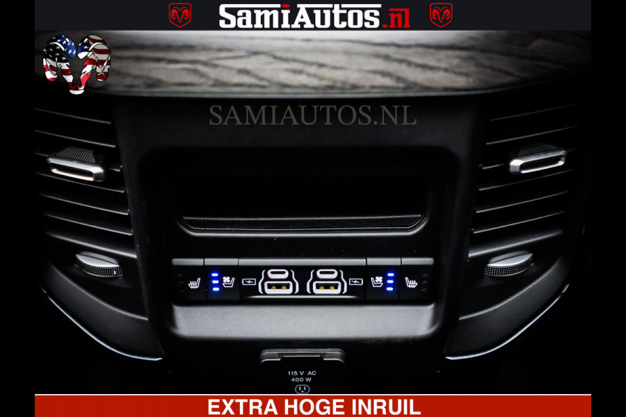 Dodge Ram COBRA EDITION | 1500 Limited Night High Output 540HP 706Nm | Massage + Full Option | De Meest Luxe en Volle Pick-Up in zijn Klas Comfortabele Dubbele Cabine met Royale 5 Zitplaatsen | BPM vrij | Nu Leverbaar uit Voorraad | Voorraad Nr 2292 - 5178 | Cobra package is meerprijs |