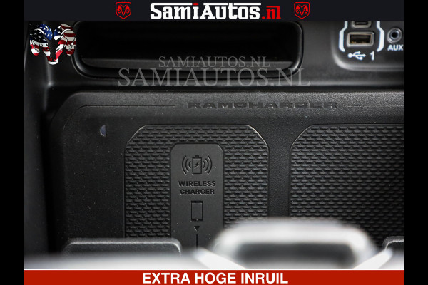 Dodge Ram 1500 Laramie Sport | V8 5,7 402 HP | Krachtige Hemi | Panorama Dak | 12' Scherm | Comfortabele Dubbele Cabine met Royale 5 Zitplaatsen | BPM vrij | Nu Leverbaar uit Voorraad | Voorraad Nr 2526-41272