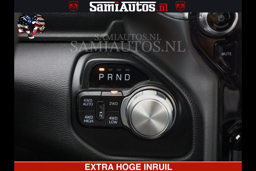 Dodge Ram 1500 Laramie Sport | V8 5,7 402 HP | Krachtige Hemi | Panorama Dak | 12' Scherm | Comfortabele Dubbele Cabine met Royale 5 Zitplaatsen | BPM vrij | Nu Leverbaar uit Voorraad | Voorraad Nr 2526-41272