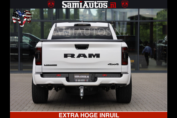 Dodge Ram 1500 Laramie Sport | V8 5,7 402 HP | Krachtige Hemi | Panorama Dak | 12' Scherm | Comfortabele Dubbele Cabine met Royale 5 Zitplaatsen | BPM vrij | Nu Leverbaar uit Voorraad | Voorraad Nr 2526-41272