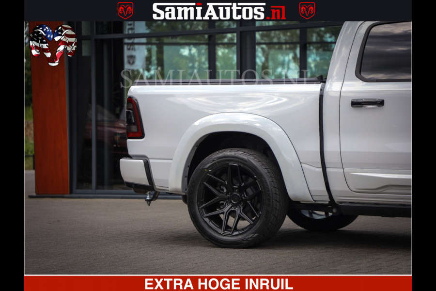 Dodge Ram 1500 Laramie Sport | V8 5,7 402 HP | Krachtige Hemi | Panorama Dak | 12' Scherm | Comfortabele Dubbele Cabine met Royale 5 Zitplaatsen | BPM vrij | Nu Leverbaar uit Voorraad | Voorraad Nr 2526-41272