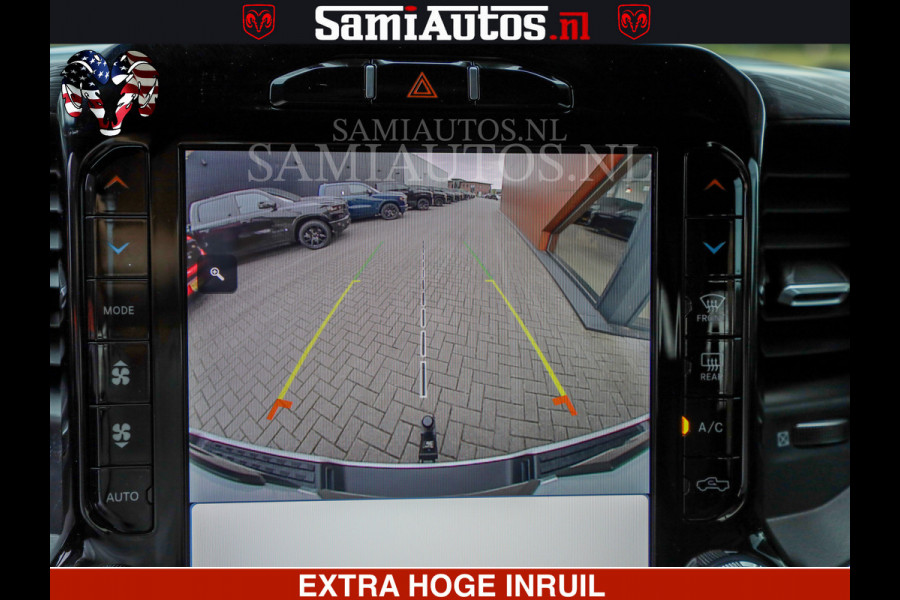 Dodge Ram 1500 Laramie Sport | V8 5,7 402 HP | Krachtige Hemi | Panorama Dak | 12' Scherm | Comfortabele Dubbele Cabine met Royale 5 Zitplaatsen | BPM vrij | Nu Leverbaar uit Voorraad | Voorraad Nr 2526-41272