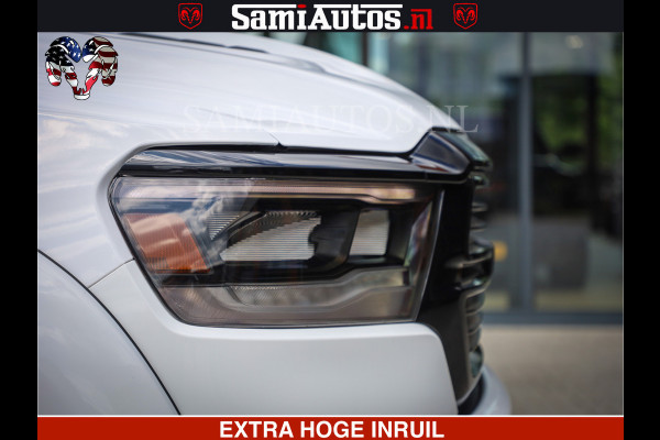 Dodge Ram 1500 Laramie Sport | V8 5,7 402 HP | Krachtige Hemi | Panorama Dak | 12' Scherm | Comfortabele Dubbele Cabine met Royale 5 Zitplaatsen | BPM vrij | Nu Leverbaar uit Voorraad | Voorraad Nr 2526-41272
