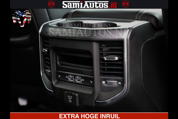 Dodge Ram 1500 Laramie Sport | V8 5,7 402 HP | Krachtige Hemi | Panorama Dak | 12' Scherm | Comfortabele Dubbele Cabine met Royale 5 Zitplaatsen | BPM vrij | Nu Leverbaar uit Voorraad | Voorraad Nr 2526-41272