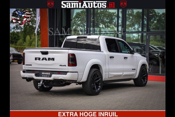 Dodge Ram 1500 Laramie Sport | V8 5,7 402 HP | Krachtige Hemi | Panorama Dak | 12' Scherm | Comfortabele Dubbele Cabine met Royale 5 Zitplaatsen | BPM vrij | Nu Leverbaar uit Voorraad | Voorraad Nr 2527-641273