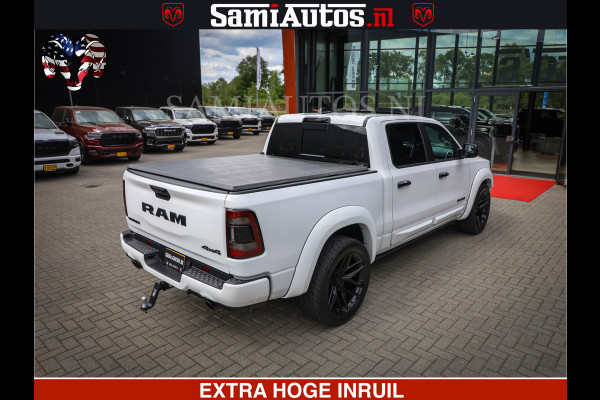 Dodge Ram 1500 Laramie Sport | V8 5,7 402 HP | Krachtige Hemi | Panorama Dak | 12' Scherm | Comfortabele Dubbele Cabine met Royale 5 Zitplaatsen | BPM vrij | Nu Leverbaar uit Voorraad | Voorraad Nr 2527-641273