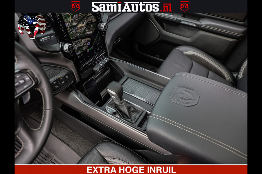 Dodge Ram 1500 GT EDITION HULK TRX PACK | 5.7 HEMI V8 402PK | VIRTUAL COCKPIT | HEAD-UP | ADAPTIVE CRUISE | 360 CAMERA | VOLLE UITVOERING  Comfortabele Dubbele Cabine met Royale 5 Zitplaatsen |