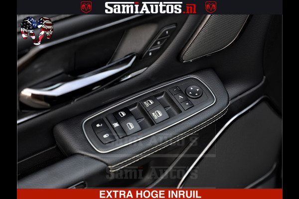 Dodge Ram 1500 GT EDITION HULK TRX PACK | 5.7 HEMI V8 402PK | VIRTUAL COCKPIT | HEAD-UP | ADAPTIVE CRUISE | 360 CAMERA | VOLLE UITVOERING  Comfortabele Dubbele Cabine met Royale 5 Zitplaatsen |