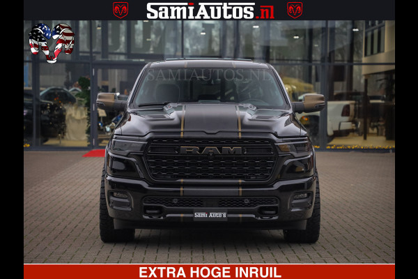Dodge Ram 1500 Limited Night H.O 540HP 706Nm | Massage + Full Option | De Meest Luxe en Volle Pick-Up in zijn Klasse | Comfortabele Dubbele Cabine met Royale 5 Zitplaatsen | BPM vrij | Nu Leverbaar uit Voorraad | Voorraad Nr 2370 - 5411