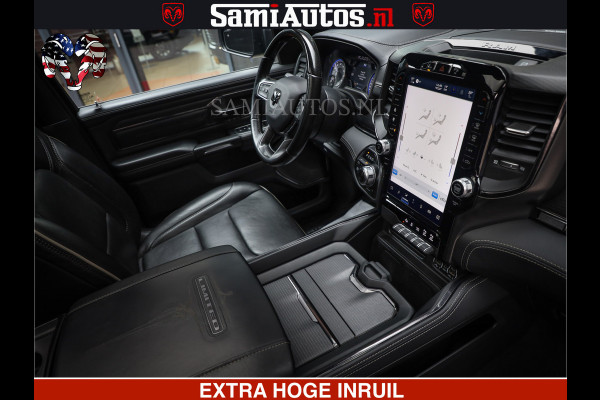 Dodge Ram 1500 LIMITED NIGHT | FEUL WHEELS | BOM VOL | 5.7 V8 4x4 | TOP STAAT | DUBBELE CABINE | MWK | XB9 | HUD | Deze RAM is momenteel in gebruik door ons. Gelieve ons te informeren indien u de pick-up wenst te bezichtigen.