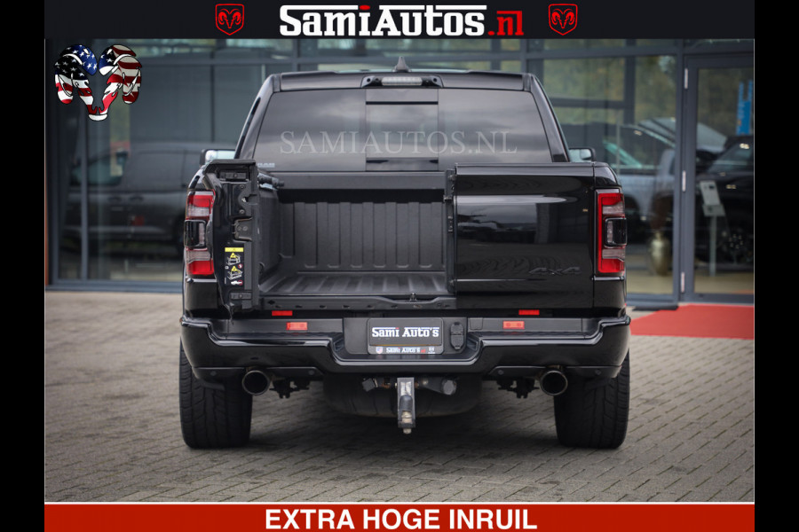 Dodge Ram 1500 LIMITED NIGHT | FEUL WHEELS | BOM VOL | 5.7 V8 4x4 | TOP STAAT | DUBBELE CABINE | MWK | XB9 | HUD | Deze RAM is momenteel in gebruik door ons. Gelieve ons te informeren indien u de pick-up wenst te bezichtigen.