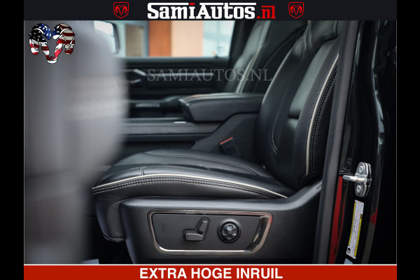 Dodge Ram 1500 LIMITED NIGHT | FEUL WHEELS | BOM VOL | 5.7 V8 4x4 | TOP STAAT | DUBBELE CABINE | MWK | XB9 | HUD | Deze RAM is momenteel in gebruik door ons. Gelieve ons te informeren indien u de pick-up wenst te bezichtigen.