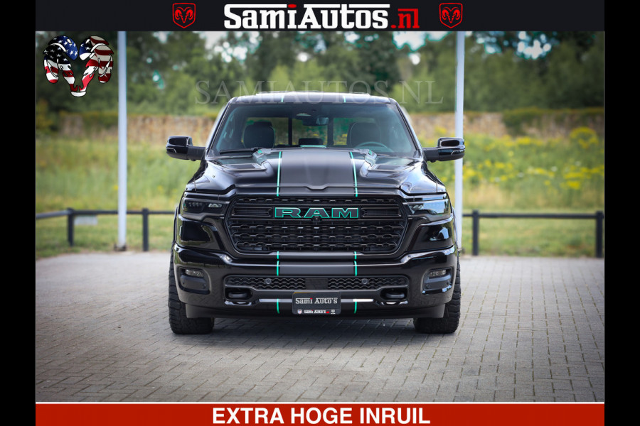 Dodge Ram 1500 Limited H.O 540HP 706Nm | Massage + Full Option | De Meest Luxe en Volle Pick-Up in zijn Klasse | Comfortabele Dubbele Cabine met Royale 5 Zitplaatsen | BPM vrij | Nu Leverbaar uit Voorraad | Voorraad Nr 2304 - 8540