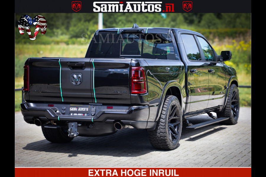 Dodge Ram 1500 Limited H.O 540HP 706Nm | Massage + Full Option | De Meest Luxe en Volle Pick-Up in zijn Klasse | Comfortabele Dubbele Cabine met Royale 5 Zitplaatsen | BPM vrij | Nu Leverbaar uit Voorraad | Voorraad Nr 2304 - 8540