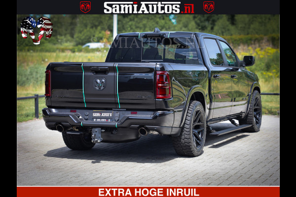 Dodge Ram 1500 Limited H.O 540HP 706Nm | Massage + Full Option | De Meest Luxe en Volle Pick-Up in zijn Klasse | Comfortabele Dubbele Cabine met Royale 5 Zitplaatsen | BPM vrij | Nu Leverbaar uit Voorraad | Voorraad Nr 2304 - 8540