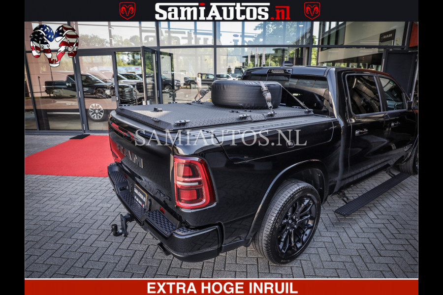 Dodge Ram 1500 Limited H.O 540HP 706Nm | Massage + Full Option | De Meest Luxe en Volle Pick-Up in zijn Klasse | Comfortabele Dubbele Cabine met Royale 5 Zitplaatsen | BPM vrij | Nu Leverbaar uit Voorraad | Voorraad Nr 2304 - 8540