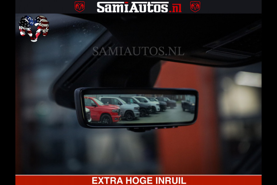Dodge Ram 1500 Limited Night High Output 540HP 706Nm | Massage + Full Option | De Meest Luxe en Volle Pick-Up in zijn Klasse | Comfortabele Dubbele Cabine met Royale 5 Zitplaatsen | BPM vrij | Nu Leverbaar uit Voorraad | Voorraad Nr 2324 - 5142