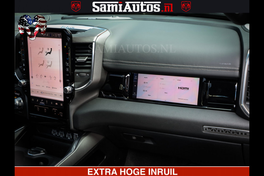Dodge Ram 1500 Night Premium | Full Option | De Meest Luxe Pick-Up in zijn Klasse | Comfortabele Dubbele Cabine met Royale 5 Zitplaatsen | BPM vrij | Nu Leverbaar uit Voorraad | Voorraad Nr 2285 - 7648
