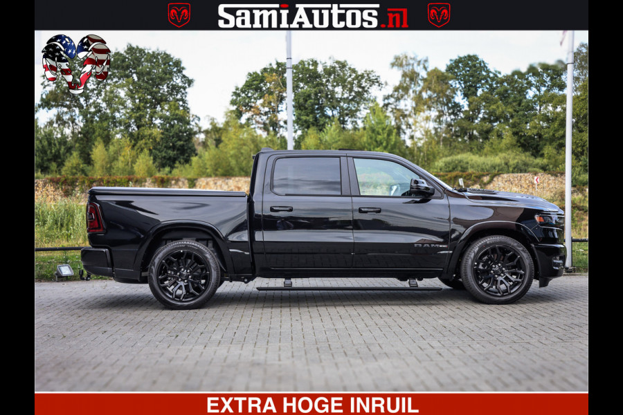 Dodge Ram 1500 Night Premium | Full Option | De Meest Luxe Pick-Up in zijn Klasse | Comfortabele Dubbele Cabine met Royale 5 Zitplaatsen | BPM vrij | Nu Leverbaar uit Voorraad | Voorraad Nr 2285 - 7648