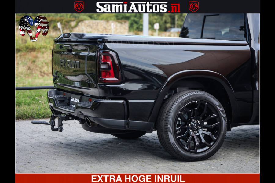 Dodge Ram 1500 Night Premium | Full Option | De Meest Luxe Pick-Up in zijn Klasse | Comfortabele Dubbele Cabine met Royale 5 Zitplaatsen | BPM vrij | Nu Leverbaar uit Voorraad | Voorraad Nr 2285 - 7648