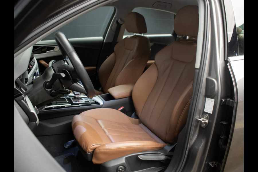 Audi A4 Limousine 35 TFSI Business Edition Sport (APPLE CARPLAY,NAVI,LED,STOEL/STUURVERWARMING,DIGITAL COCKPIT,LEDER,LM VELGEN)