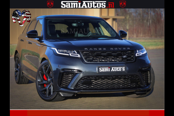 Land Rover Range Rover Sport Velar 5.0 V8 551PK SV Autobiography Dynamic Edition | HUD | 22 Wielen | TOP STAAT | BOM VOL | VOLLEDIG DEALER ONDERHOUDEN | BLACK OPS | KLEUR: SVO PREMIUM PALETTE BLACK | LUXE ZWARTE ALCANTARA HEMELBEKLEDING |