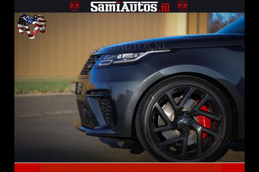 Land Rover Range Rover Sport Velar 5.0 V8 551PK SV Autobiography Dynamic Edition | HUD | 22 Wielen | TOP STAAT | BOM VOL | VOLLEDIG DEALER ONDERHOUDEN | BLACK OPS | KLEUR: SVO PREMIUM PALETTE BLACK | LUXE ZWARTE ALCANTARA HEMELBEKLEDING |
