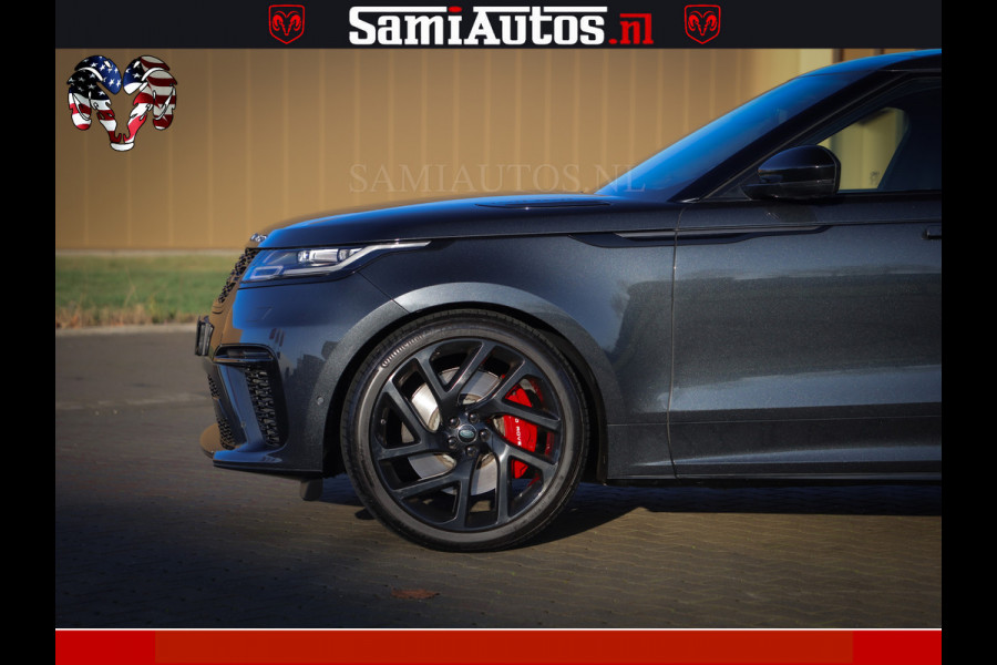 Land Rover Range Rover Sport Velar 5.0 V8 551PK SV Autobiography Dynamic Edition | HUD | 22 Wielen | TOP STAAT | BOM VOL | VOLLEDIG DEALER ONDERHOUDEN | BLACK OPS | KLEUR: SVO PREMIUM PALETTE BLACK | LUXE ZWARTE ALCANTARA HEMELBEKLEDING |