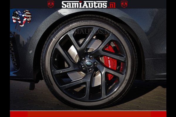 Land Rover Range Rover Sport Velar 5.0 V8 551PK SV Autobiography Dynamic Edition | HUD | 22 Wielen | TOP STAAT | BOM VOL | VOLLEDIG DEALER ONDERHOUDEN | BLACK OPS | KLEUR: SVO PREMIUM PALETTE BLACK | LUXE ZWARTE ALCANTARA HEMELBEKLEDING |