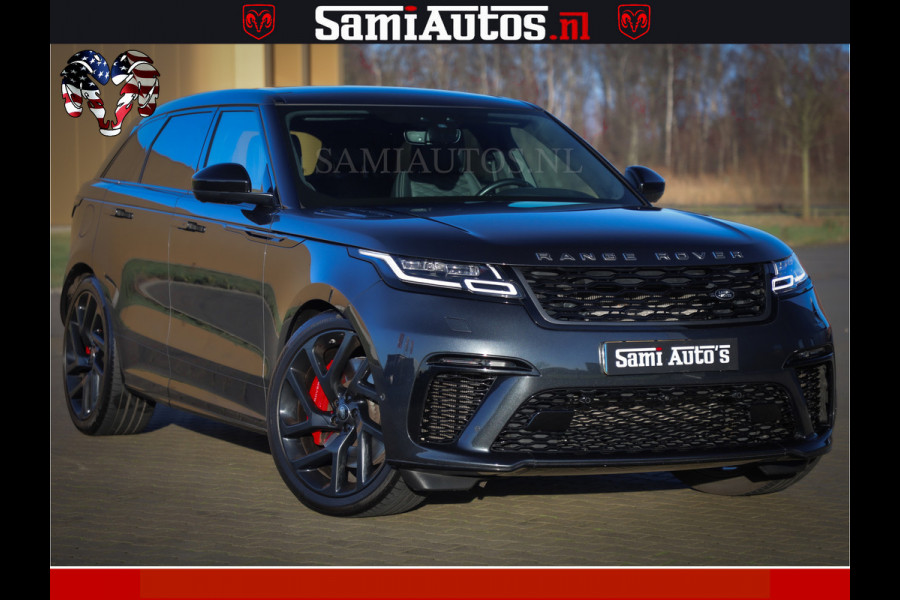 Land Rover Range Rover Sport Velar 5.0 V8 551PK SV Autobiography Dynamic Edition | HUD | 22 Wielen | TOP STAAT | BOM VOL | VOLLEDIG DEALER ONDERHOUDEN | BLACK OPS | KLEUR: SVO PREMIUM PALETTE BLACK | LUXE ZWARTE ALCANTARA HEMELBEKLEDING |