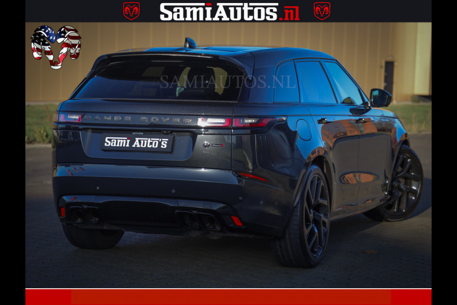 Land Rover Range Rover Sport Velar 5.0 V8 551PK SV Autobiography Dynamic Edition | HUD | 22 Wielen | TOP STAAT | BOM VOL | VOLLEDIG DEALER ONDERHOUDEN | BLACK OPS | KLEUR: SVO PREMIUM PALETTE BLACK | LUXE ZWARTE ALCANTARA HEMELBEKLEDING |