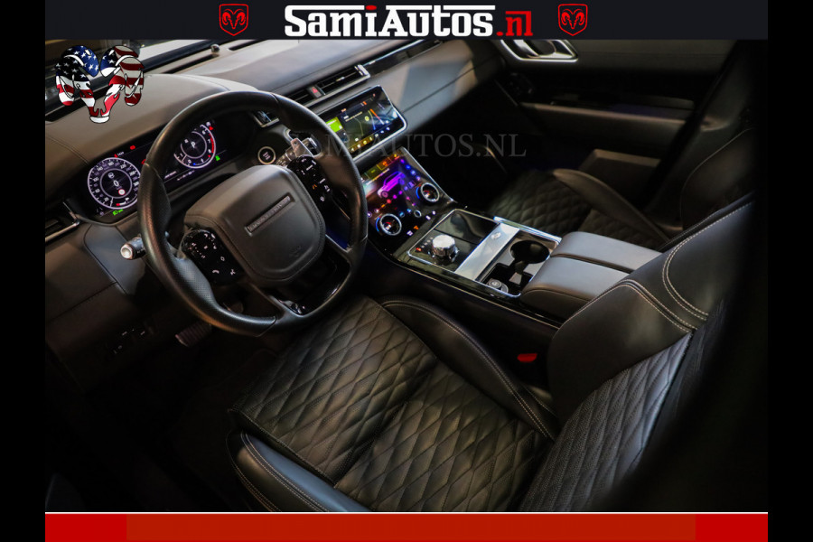 Land Rover Range Rover Sport Velar 5.0 V8 551PK SV Autobiography Dynamic Edition | HUD | 22 Wielen | TOP STAAT | BOM VOL | VOLLEDIG DEALER ONDERHOUDEN | BLACK OPS | KLEUR: SVO PREMIUM PALETTE BLACK | LUXE ZWARTE ALCANTARA HEMELBEKLEDING |