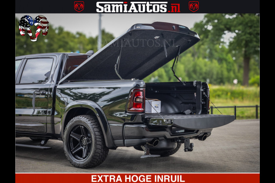 Dodge Ram 1500 Night Premium | Full Option | De Meest Luxe Pick-Up in zijn Klasse | Comfortabele Dubbele Cabine met Royale 5 Zitplaatsen | BPM vrij | Nu Leverbaar uit Voorraad | Voorraad Nr 2287 - 3384