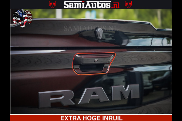 Dodge Ram 1500 Night Premium | Full Option | De Meest Luxe Pick-Up in zijn Klasse | Comfortabele Dubbele Cabine met Royale 5 Zitplaatsen | BPM vrij | Nu Leverbaar uit Voorraad | Voorraad Nr 2287 - 3384