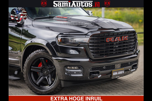 Dodge Ram 1500 Night Premium | Full Option | De Meest Luxe Pick-Up in zijn Klasse | Comfortabele Dubbele Cabine met Royale 5 Zitplaatsen | BPM vrij | Nu Leverbaar uit Voorraad | Voorraad Nr 2287 - 3384